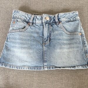 Garage Micro Denim Skort XXS